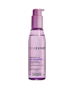 L'Oreal Professionnel Liss Unlimited Blow Dry Oil - Масло сияние термозащитное для волос 125 мл